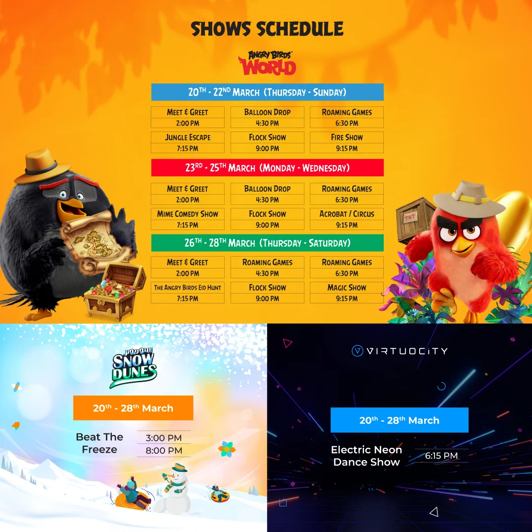 Eid Schedule 2026-04